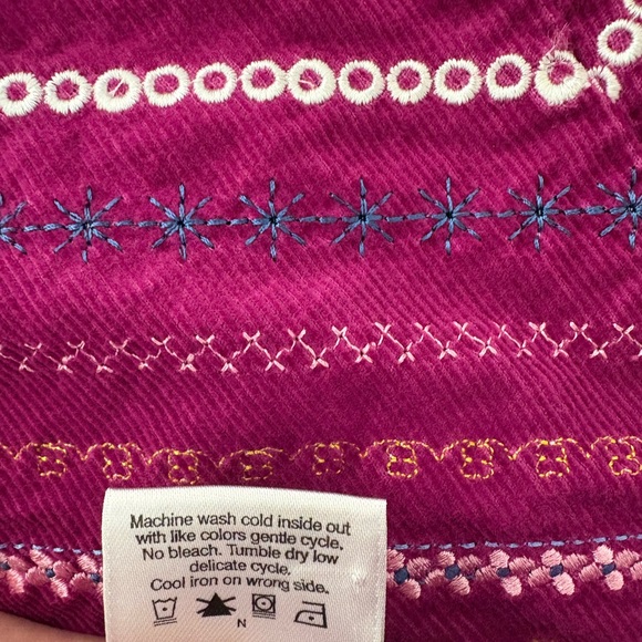 Hanna Andersson Magenta Corduroy Skirt - Picture 5 of 5